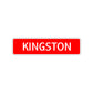 Kingston Street Sign Children Name Room Plate
