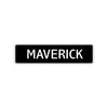 Maverick Street Sign Children Name Room Plate