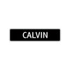 Calvin Street Sign Children Name Room Plate