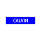 Calvin Street Sign Children Name Room Plate