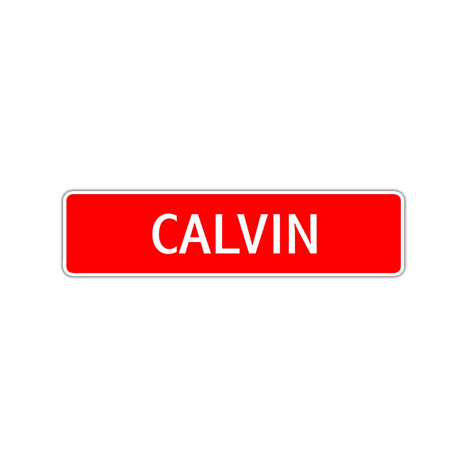 Calvin Street Sign Children Name Room Plate