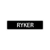 Ryker Street Sign Children Name Room Plate