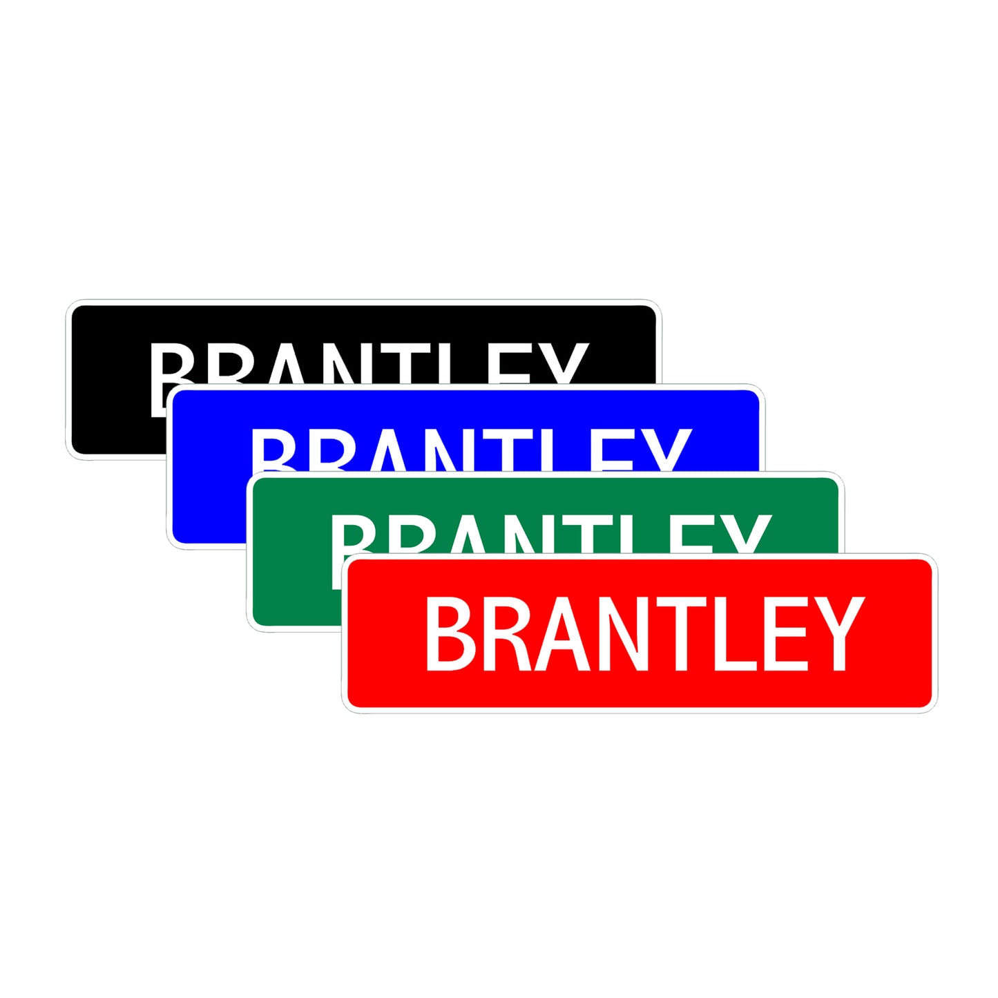 Brantley Street Sign Children Name Room Plate