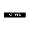 Steven Street Sign Children Name Room Plate