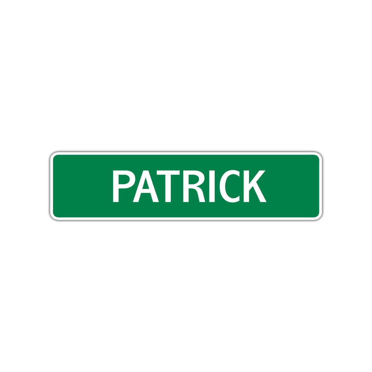 Sign Design Patrick Patrick Street Sign Children Name Room Plate – Sign Fever