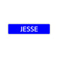 Jesse Street Sign Children Name Room Plate