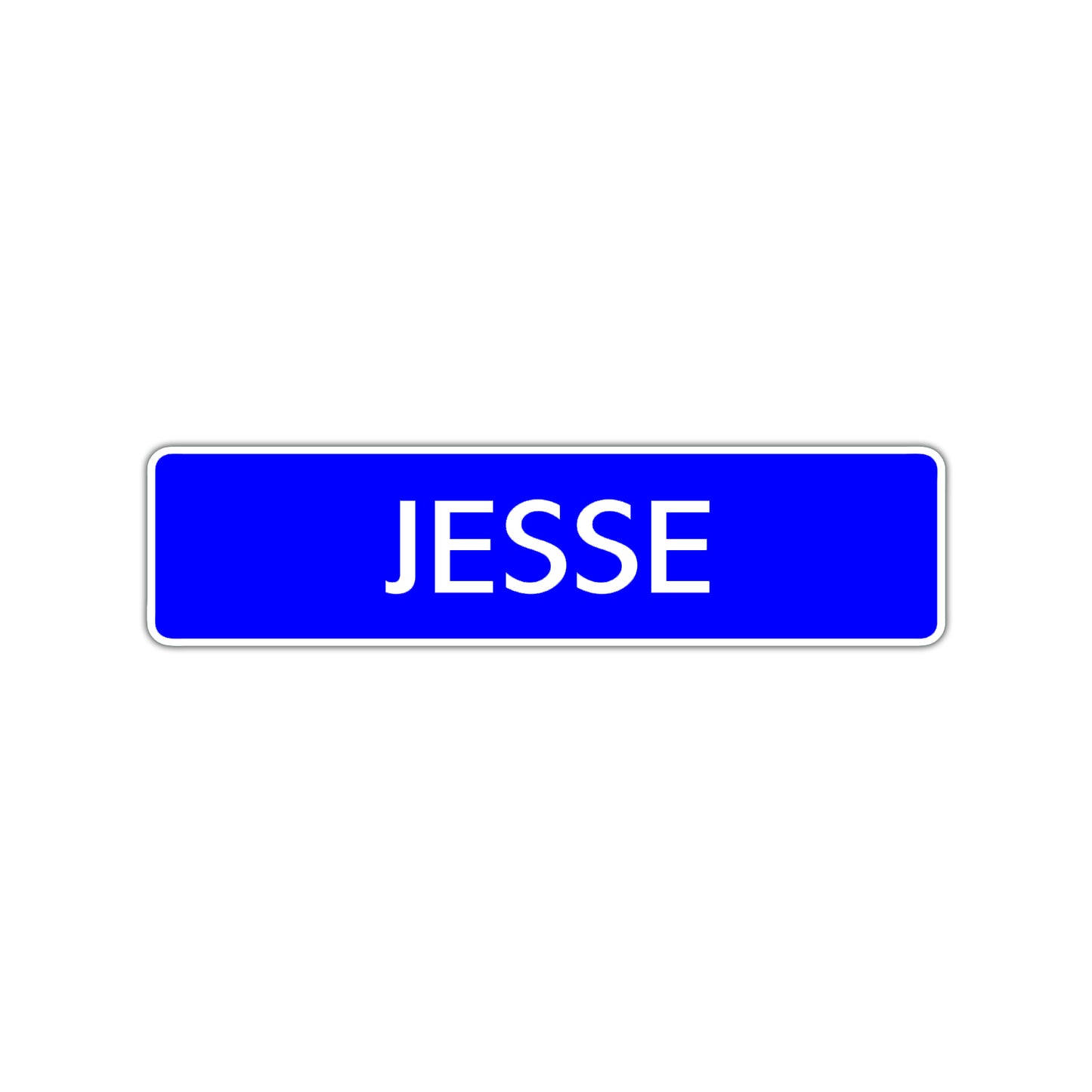Jesse Street Sign Children Name Room Plate