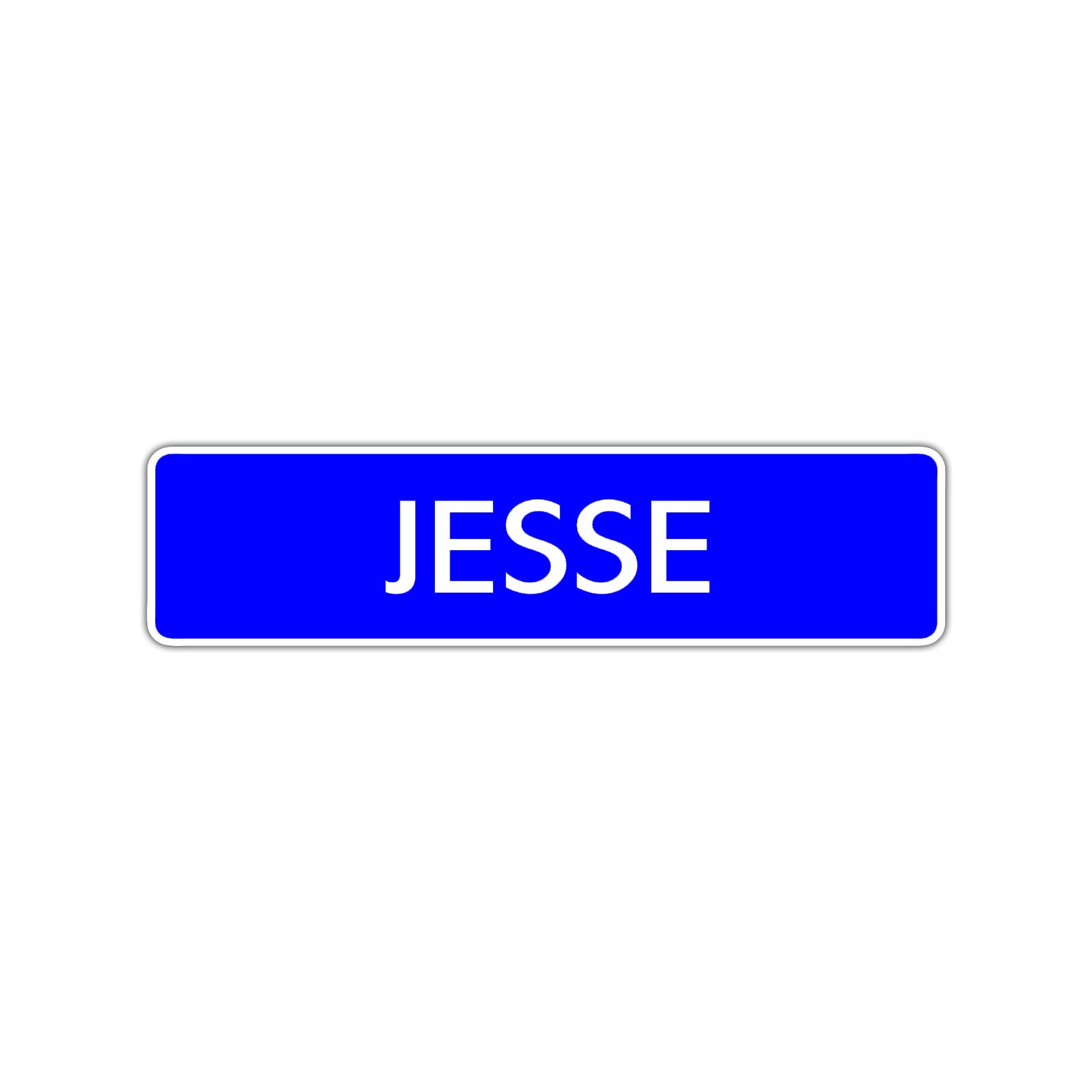 Jesse Street Sign Children Name Room Plate