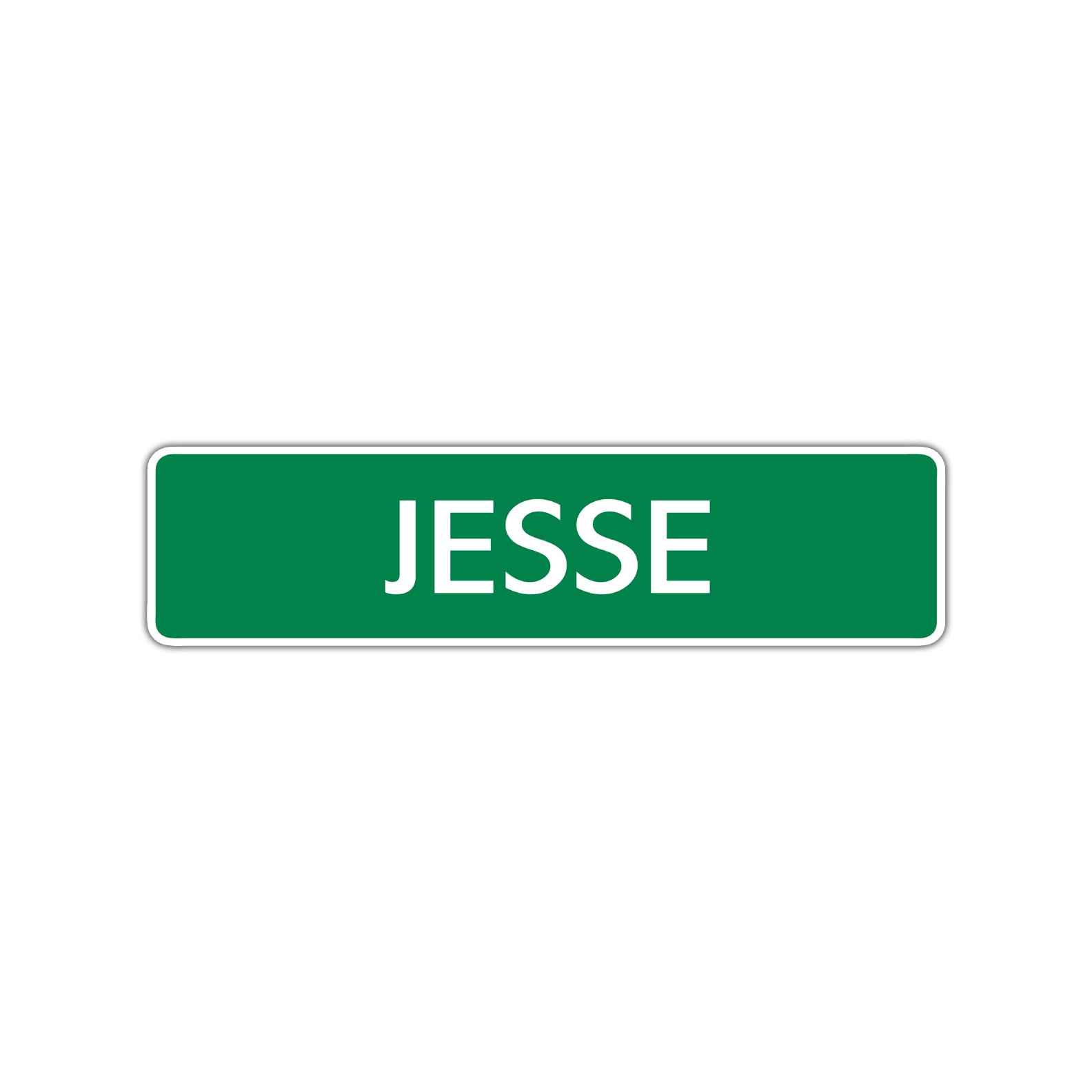 Jesse Street Sign Children Name Room Plate