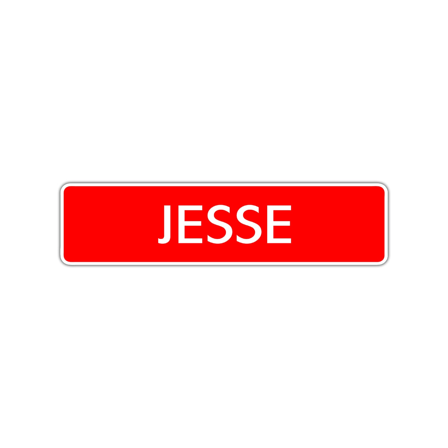Jesse Street Sign Children Name Room Plate
