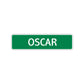 Oscar Street Sign Children Name Room Plate