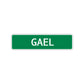 Gael Street Sign Children Name Room Plate