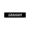 Graham Street Sign Children Name Room Plate