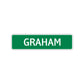 Graham Street Sign Children Name Room Plate