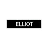 Elliot Street Sign Children Name Room Plate