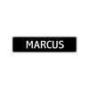 Marcus Street Sign Children Name Room Plate
