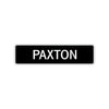 Paxton Street Sign Children Name Room Plate