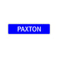 Paxton Street Sign Children Name Room Plate