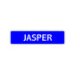 Jasper Street Sign Children Name Room Plate