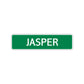 Jasper Street Sign Children Name Room Plate