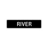 River Street Sign Children Name Room Plate