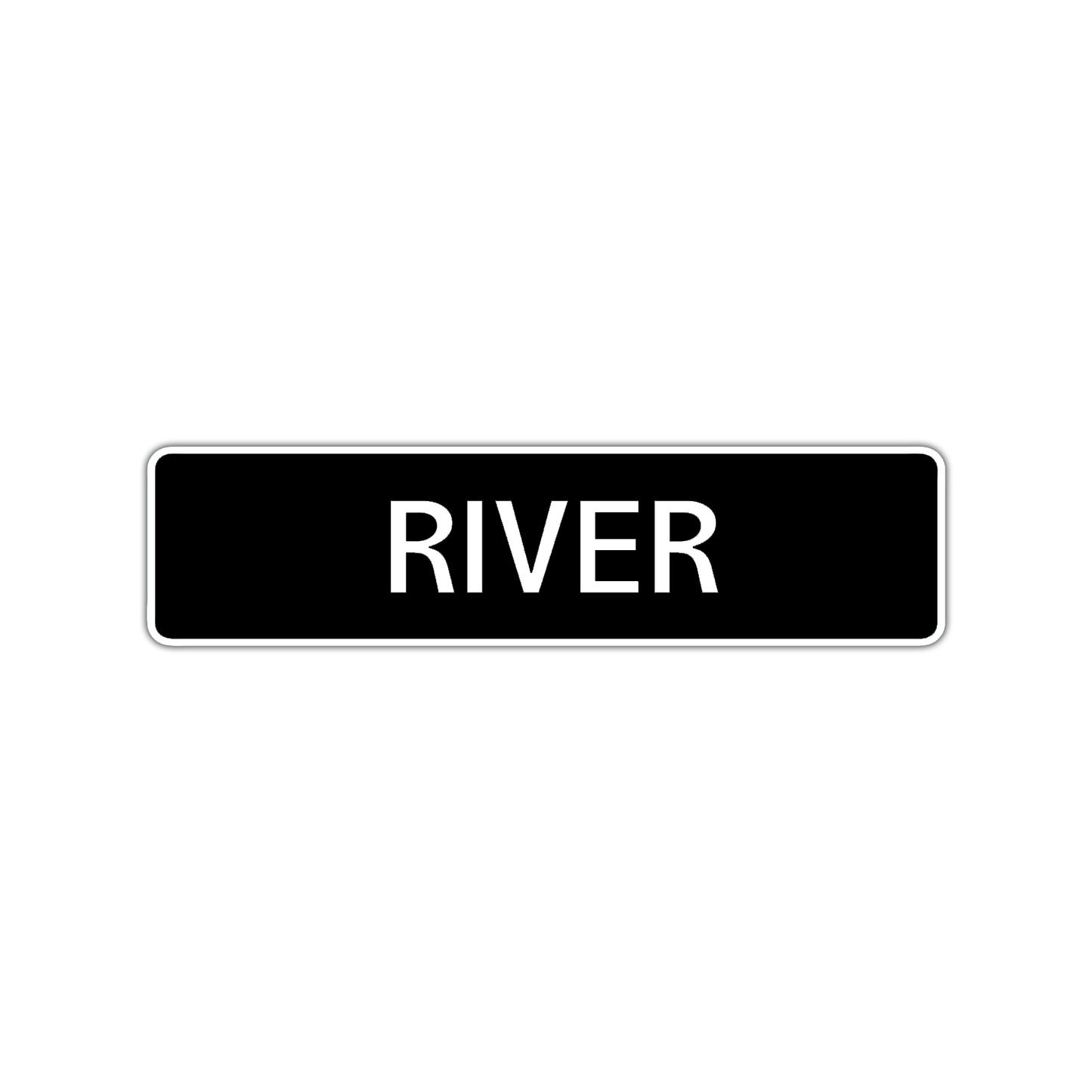 River Street Sign Children Name Room Plate