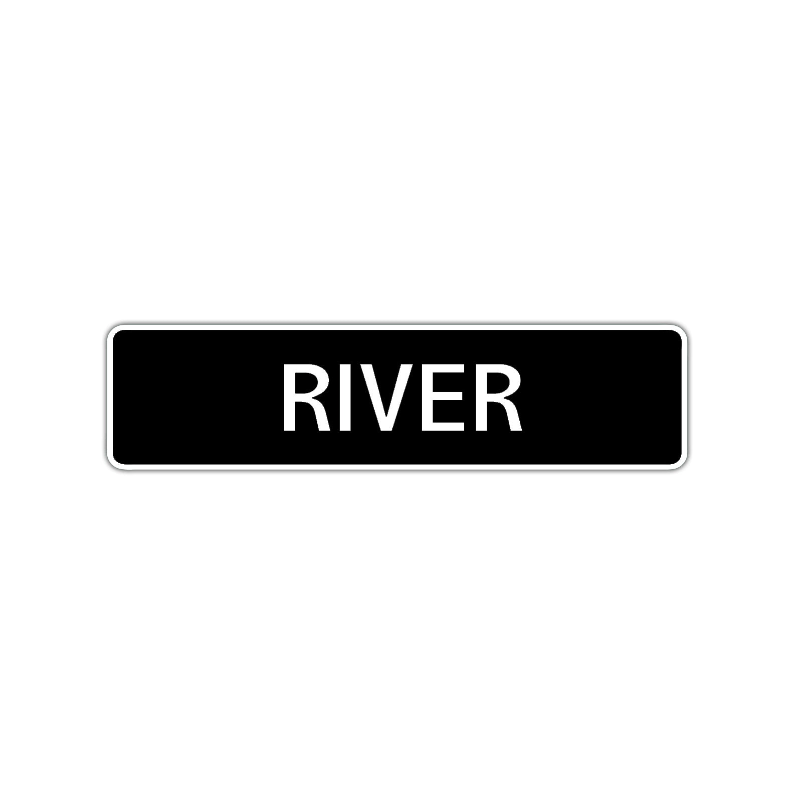 River Street Sign Children Name Room Plate