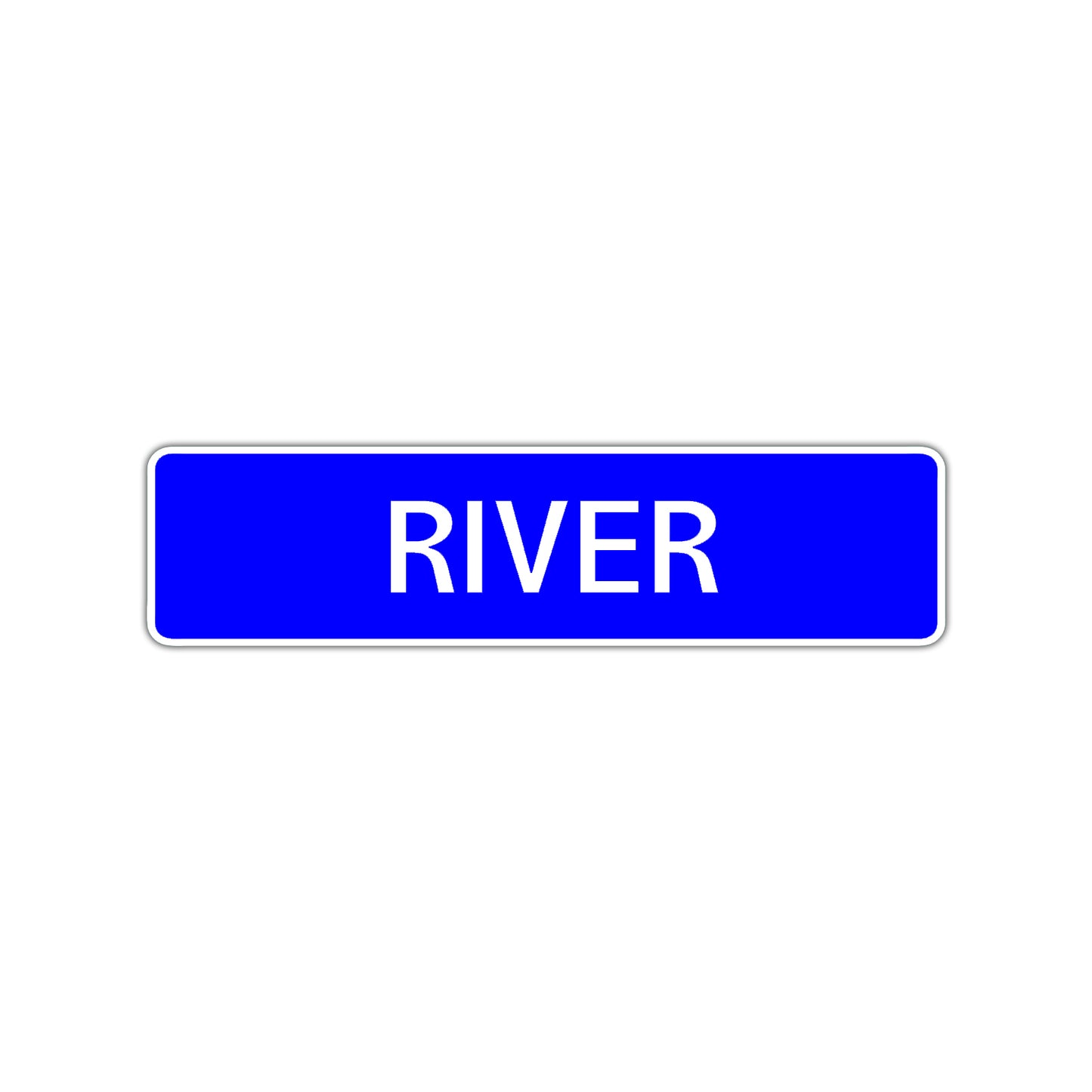 River Street Sign Children Name Room Plate