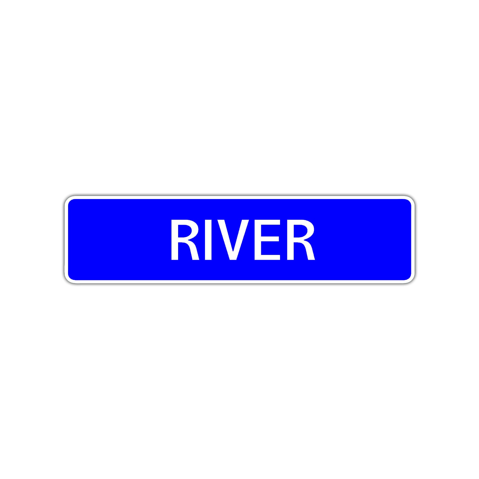 River Street Sign Children Name Room Plate