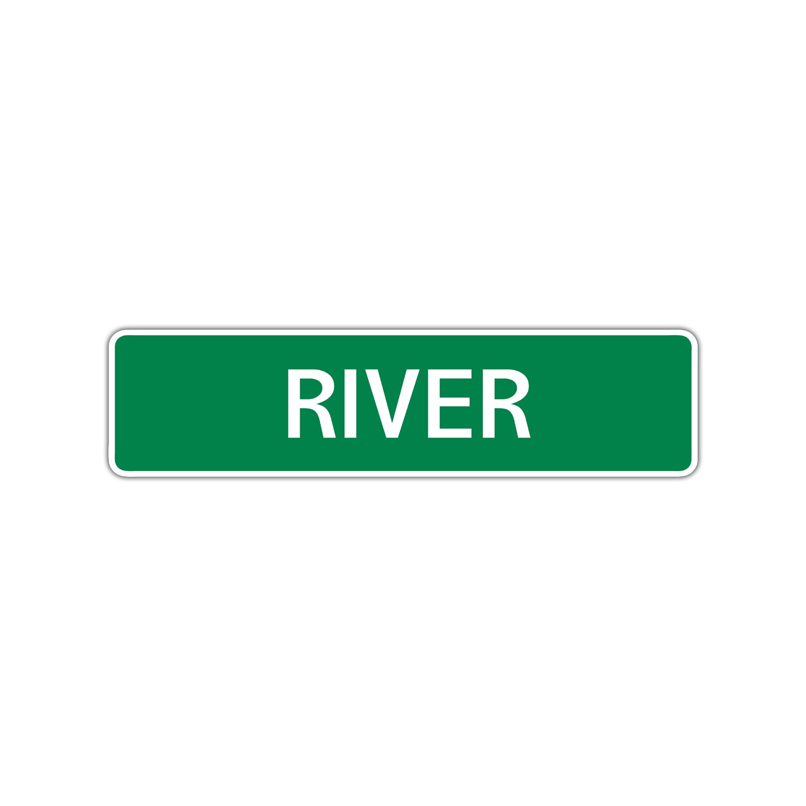 River Street Sign Children Name Room Plate