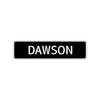Dawson Street Sign Children Name Room Plate