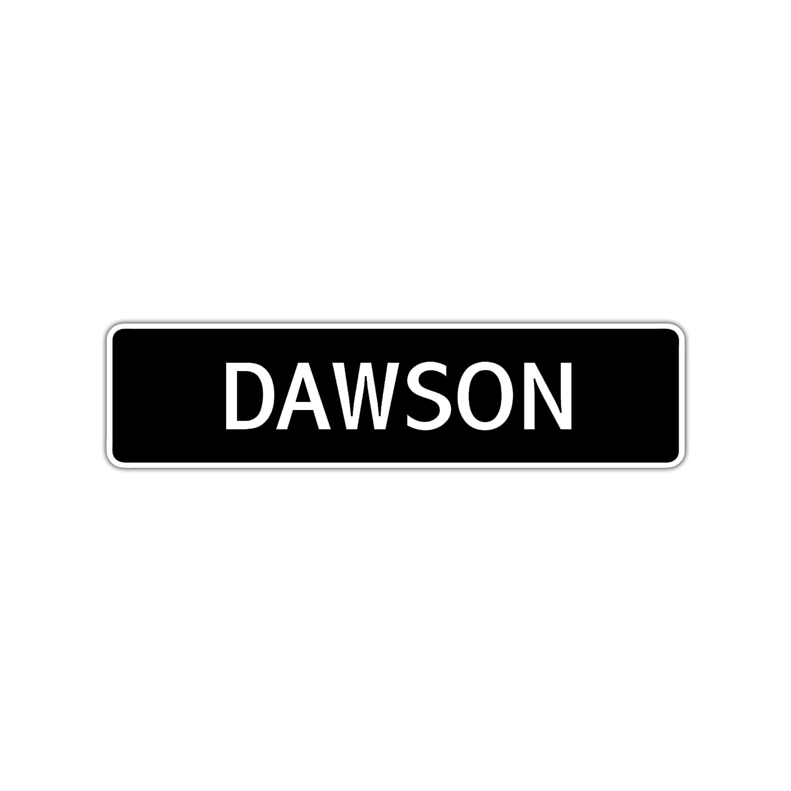 Dawson Street Sign Children Name Room Plate
