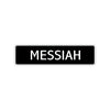 Messiah Street Sign Children Name Room Plate