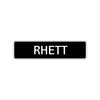 Rhett Street Sign Children Name Room Plate