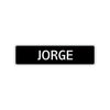 Jorge Street Sign Children Name Room Plate