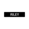 Riley Street Sign Children Name Room Plate