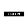 Griffin Street Sign Children Name Room Plate