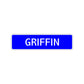 Griffin Street Sign Children Name Room Plate