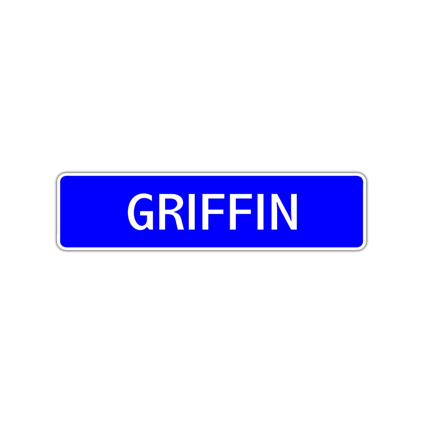 Griffin Street Sign Children Name Room Plate
