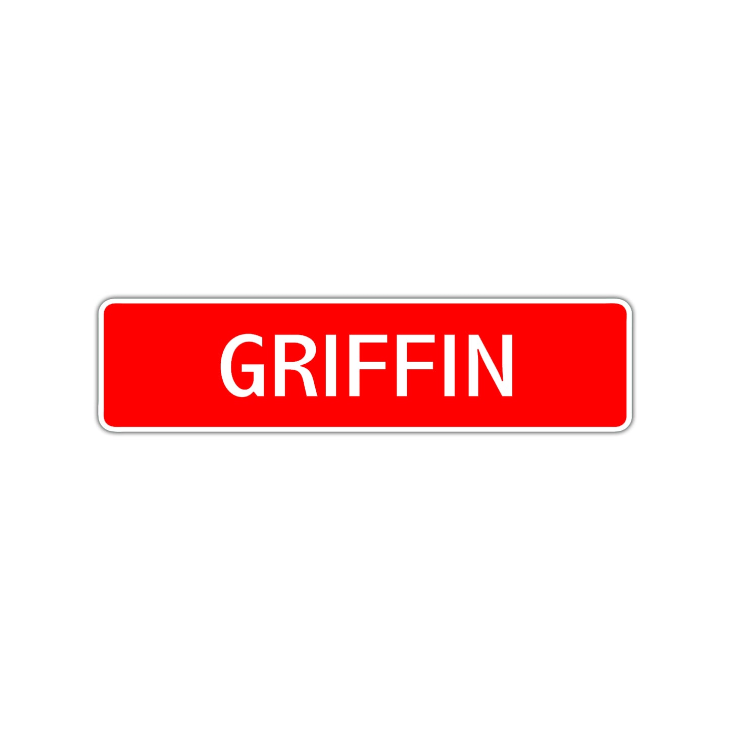 Griffin Street Sign Children Name Room Plate