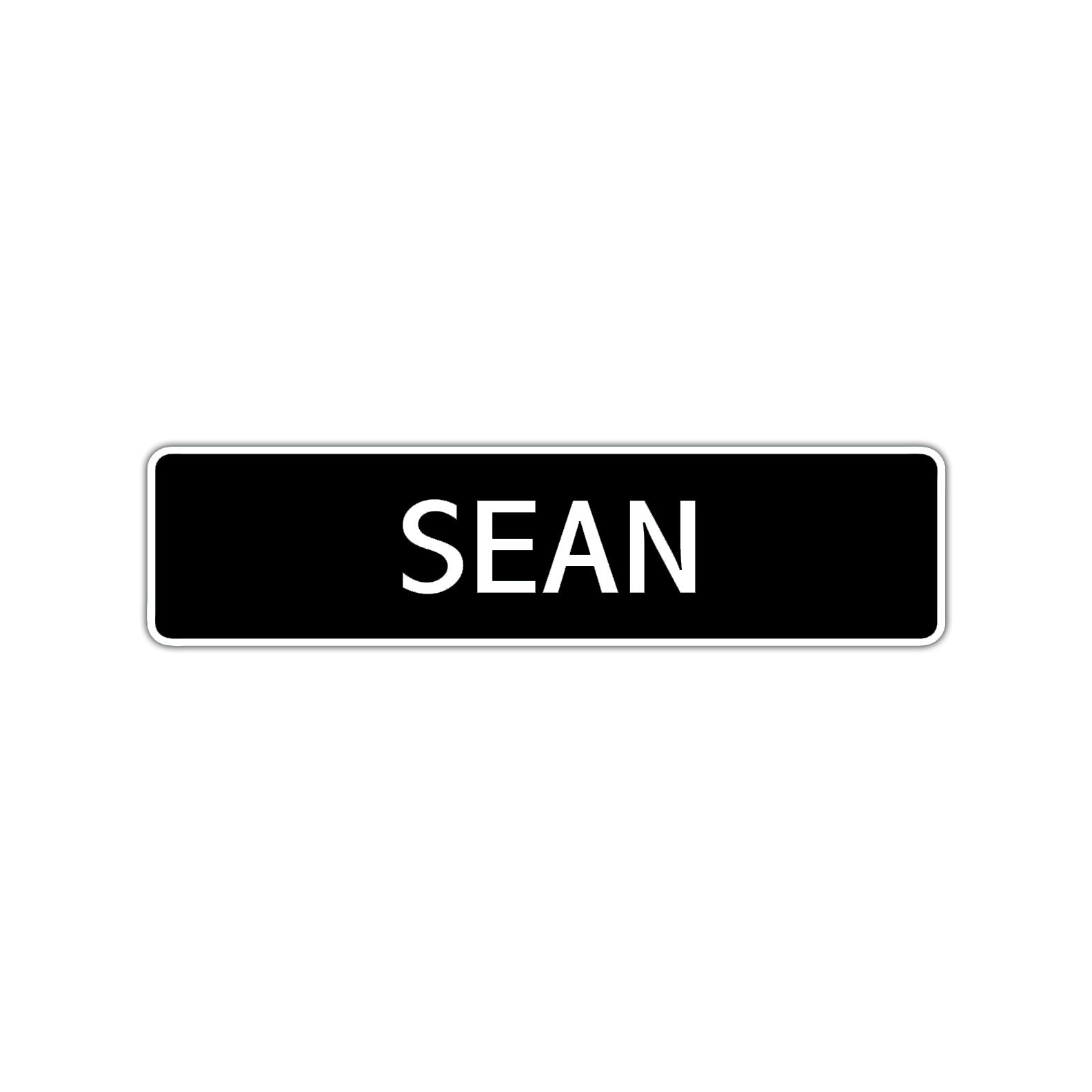 Sean Street Sign Children Name Room Plate