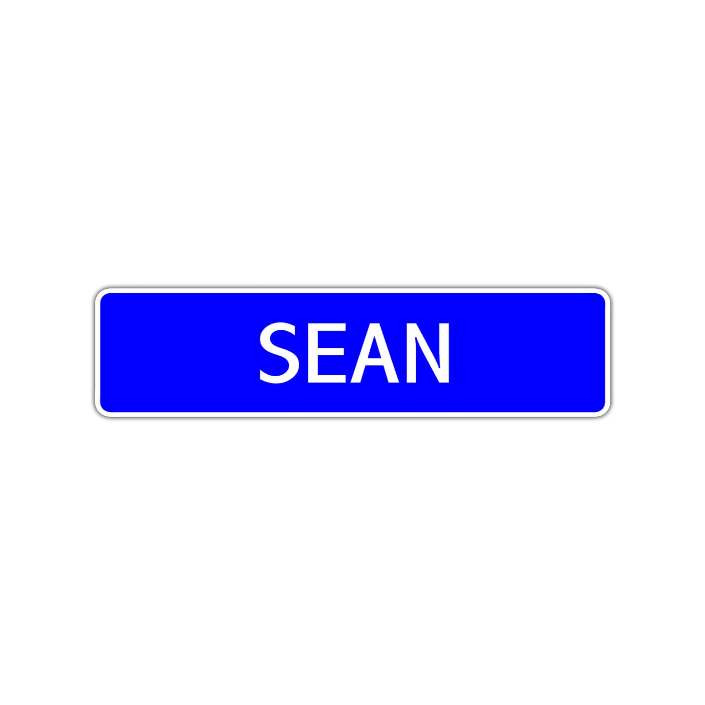 Sean Street Sign Children Name Room Plate