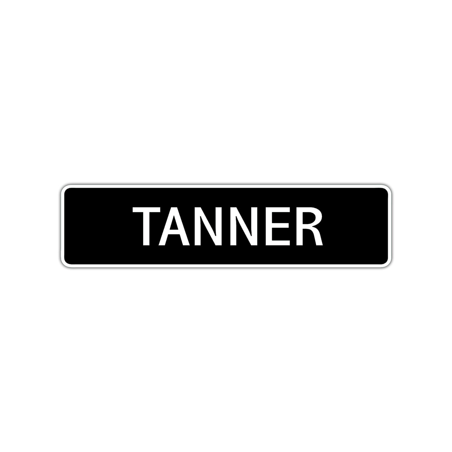 Tanner Street Sign Children Name Room Plate