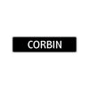 Corbin Street Sign Children Name Room Plate