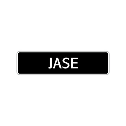 Jase Street Sign Children Name Room Plate