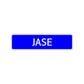 Jase Street Sign Children Name Room Plate