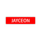 Jayceon Street Sign Children Name Room Plate