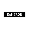 kameron Street Sign Children Name Room Plate