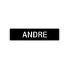 Andre Street Sign Children Name Room Plate