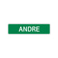 Andre Street Sign Children Name Room Plate